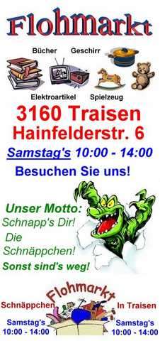 Flohmarkt - Jeden Samstag